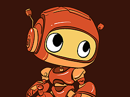 Q版机器人IP形象