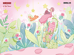 娇韵诗 邂逅#多巴胺粉嫩少女#自由绽放