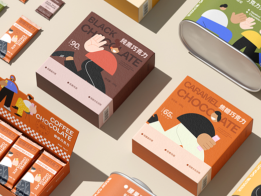 巧克力零食品牌包装设计丨星巧日记