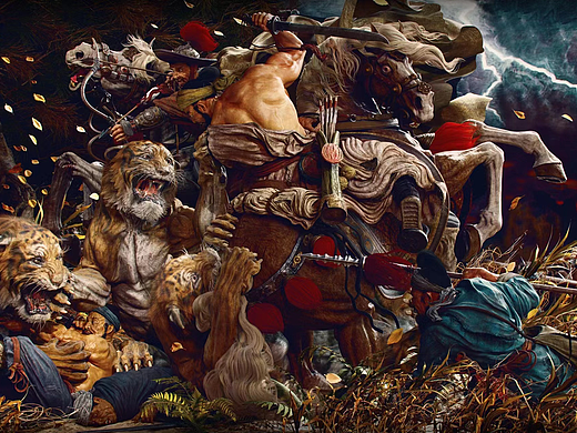 獵虎（個(gè)人主頁-ZNjc2NTIwMTI=） - 動(dòng)畫/影視 - 站酷設(shè)計(jì)師李建偉_MUZI木子原創(chuàng)素材 - 站酷ZCOOL