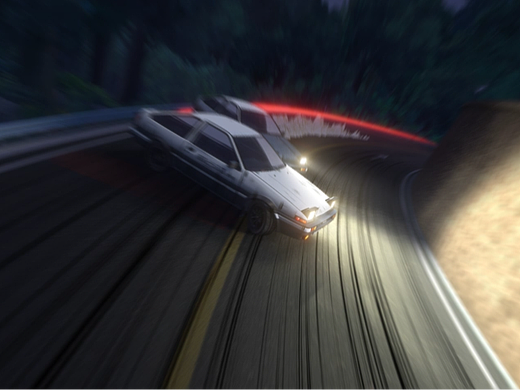 QQ飞车×头文字D联动CG