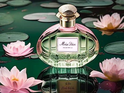 睡莲与Dior的相遇（个人主页-ZNjQ1NTIzNjg=） - 修图/后期 - 站酷设计师修了张图原创素材 - 站酷ZCOOL