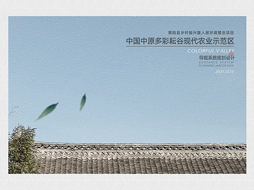 舞阳县袁集村导视系统设计