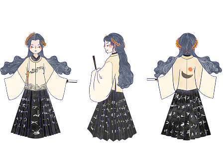 经纪娘 古风IP设计