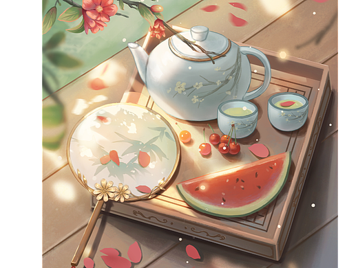 盛夏小插图