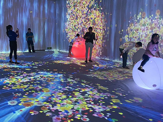 投影互动墙的不同玩法解析