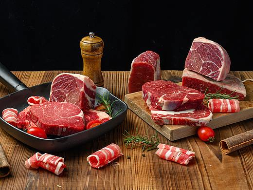 生鲜牛肉×鲜跳