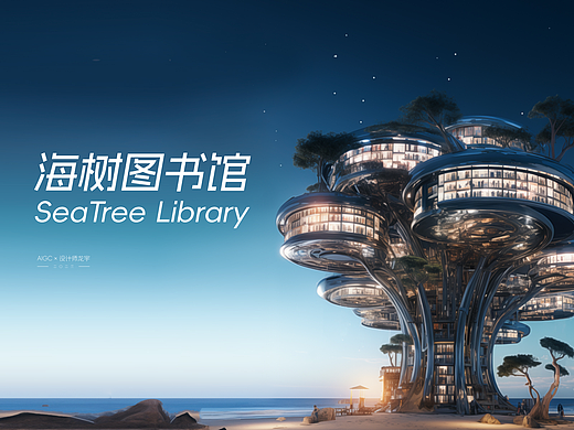 海树图书馆 SeaTree Library ——未来仿生建筑