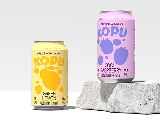 KOPU康普茶包装设计kombucha drink Package Design