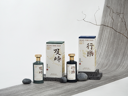 产品拍摄 l NEXT二阶「及时」「行乐」白酒