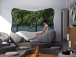 「兴创荣墅」撸猫馆展陈