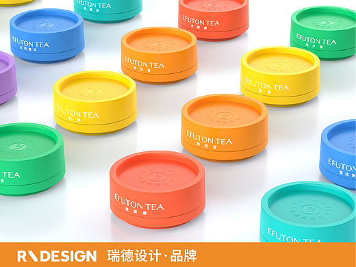 艺福堂 x 瑞德设计 | 十连冠潮玩扭扭茶-包装设计