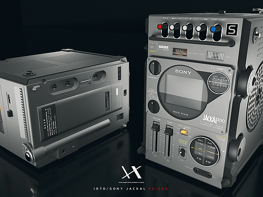 索尼Fx-300建模渲染练习