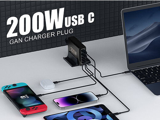 3C类目暗色调大功率亚马逊套图A+