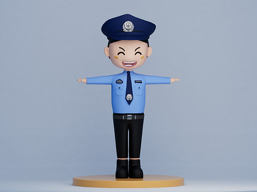 【NICK老师】警察形象建模（男士）