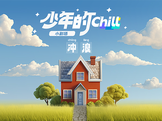 「短视频包装设计」少年的chill小剧场
