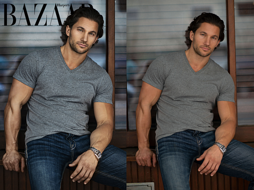 男士杂志后期练习