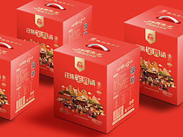 武汉‘汪集’品牌（地域商标）鸡汤食品包装设计