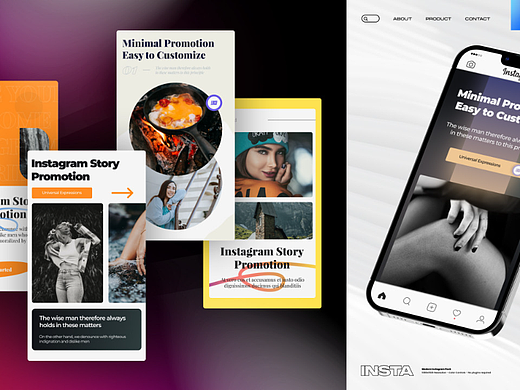 AE模板 | 竖版手机照片视频剪辑宣传片