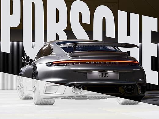 CGI Porsche 911 Turbo S