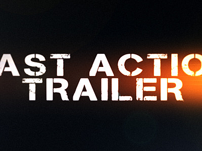 AE模板|时尚快速动画预告片标题展示动态动效片头