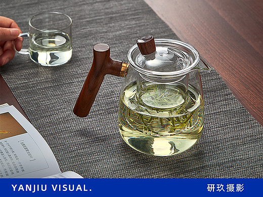 玻璃茶具 | 茶道玻璃泡茶壶✖ 研玖视觉