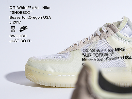 Off-White X Nike鞋子拍摄