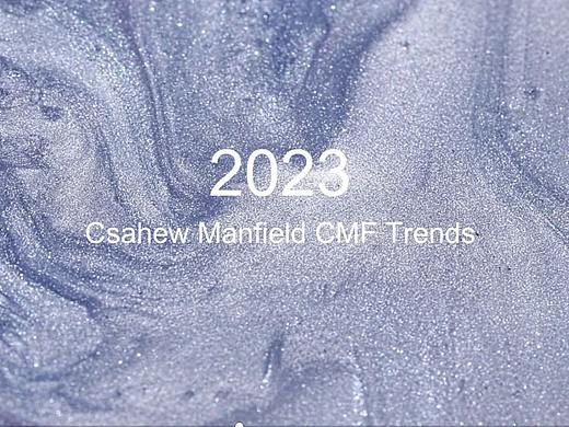 趋势发布：2023 Cashew Manfield CMF Trends
