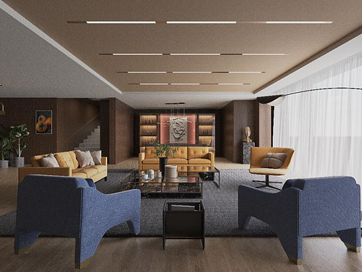 简简单单的客厅（个人主页-ZNjM5ODYxMTY=） - 家装设计 - 站酷设计师沃柑超甜原创素材 - 站酷ZCOOL