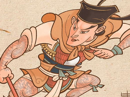 【水浒江湖绘卷】108将第一弹