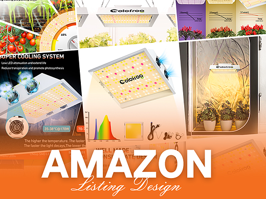 灯具/植物灯/家居-亚马逊Amazon案例