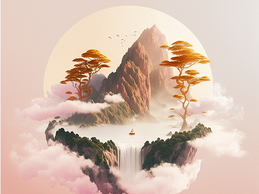 山水 | 蓬莱