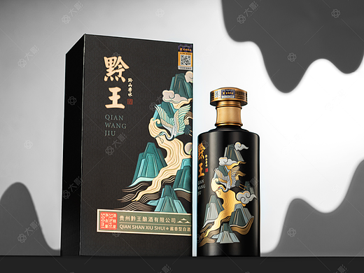 酒类摄影｜黔王酒