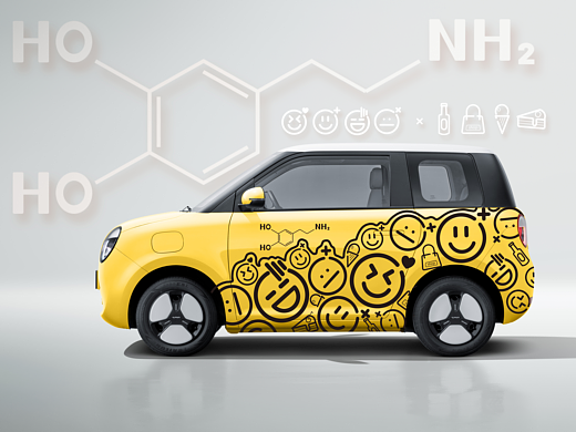 长安Lumin创意车贴|多彩情绪X生活