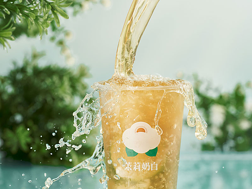 茉莉奶白 x 茉莉柠檬茶