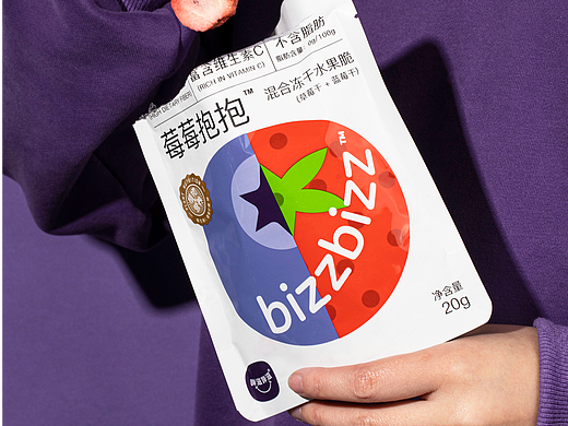 哔滋哔滋®抱抱系列 ｜ 零食 果干 食品 包装 儿童 水果