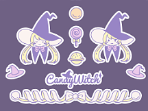 糖果女巫IP联名设计