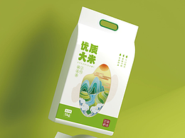 大米手繪包裝