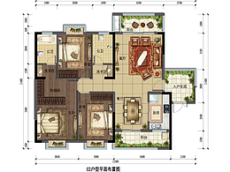 地产置业计划书、平面户型图设计