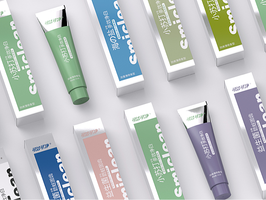 Design Works I 可洁可净牙膏牙刷形象升级