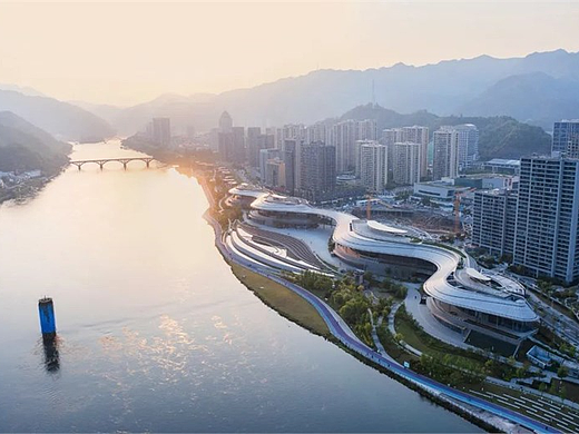【案例抄绘】第10期丨设计手绘快题抄绘灵感素材——建德市文化综合体设计