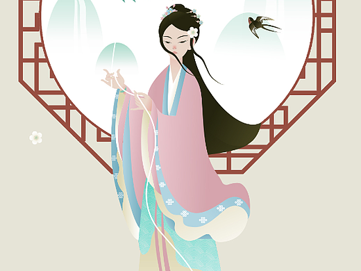 中国传统节日——清明节（个人主页-ZNjE2MjAwMjg=） - 海报 - 站酷设计师鱼生之年原创素材 - 站酷ZCOOL