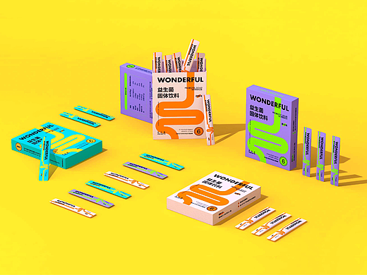 包装设计｜益生菌固体饮料包装设计（个人主页-ZNjI2NDEwNDg=） - 包装 - 站酷设计师三七七_377原创素材 - 站酷ZCOOL