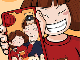 母情节许愿今年能回家过年