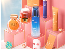 C4D化妝品建模渲染