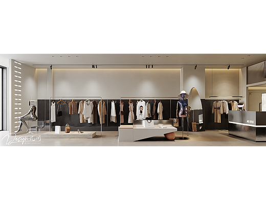 几何空间视觉表现 | 戎TiTi朋克风服装店