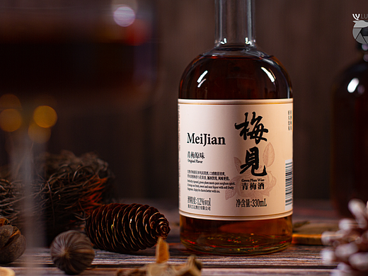 青梅酒产品拍摄