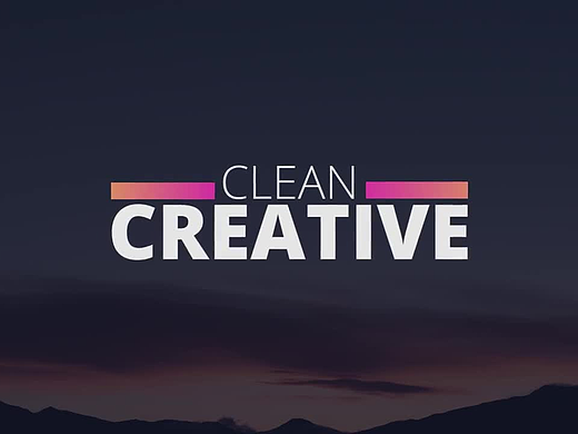 PR模板|简单创新设计多彩时尚字幕标题展示新产品