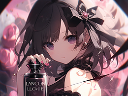 MidJourney 美妆、人物插画