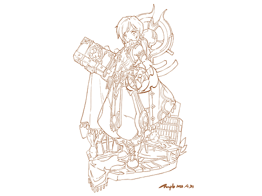 線稿17（個人主頁-ZNTk0Nzg5NjA=） - 創(chuàng)作習作 - 站酷設計師楓葉的小畫室原創(chuàng)素材 - 站酷ZCOOL